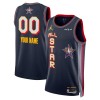 Camiseta Hombre All-Star 2025 Personalizadas Jordan Navy Swingman Camiseta Hombre All-Star 2025 Personalizadas Jordan Navy Swingman